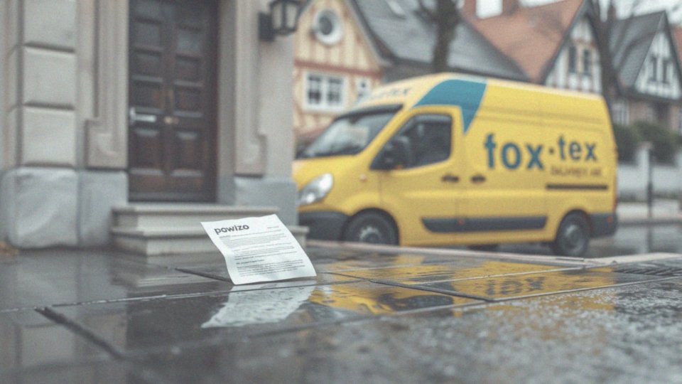 Jakie są procedury związane z nieudaną dostawą przesyłki?