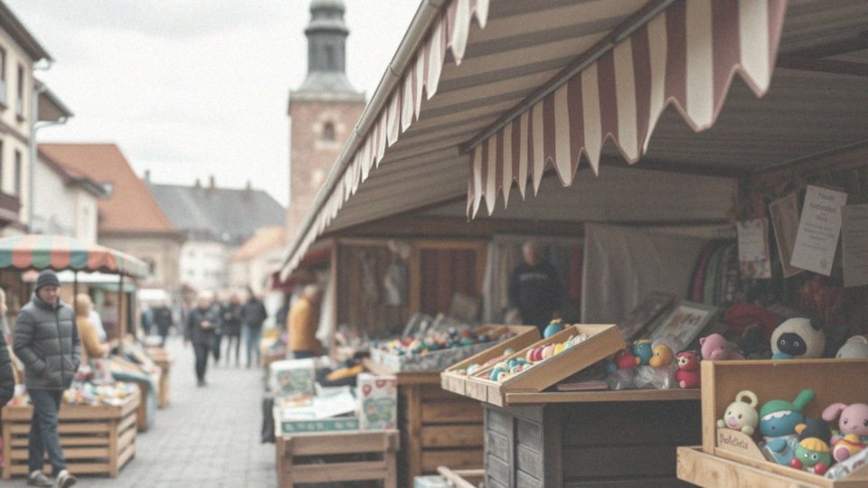 Jakie są lokalne kiermasze i targi, na których można podarować zabawki?