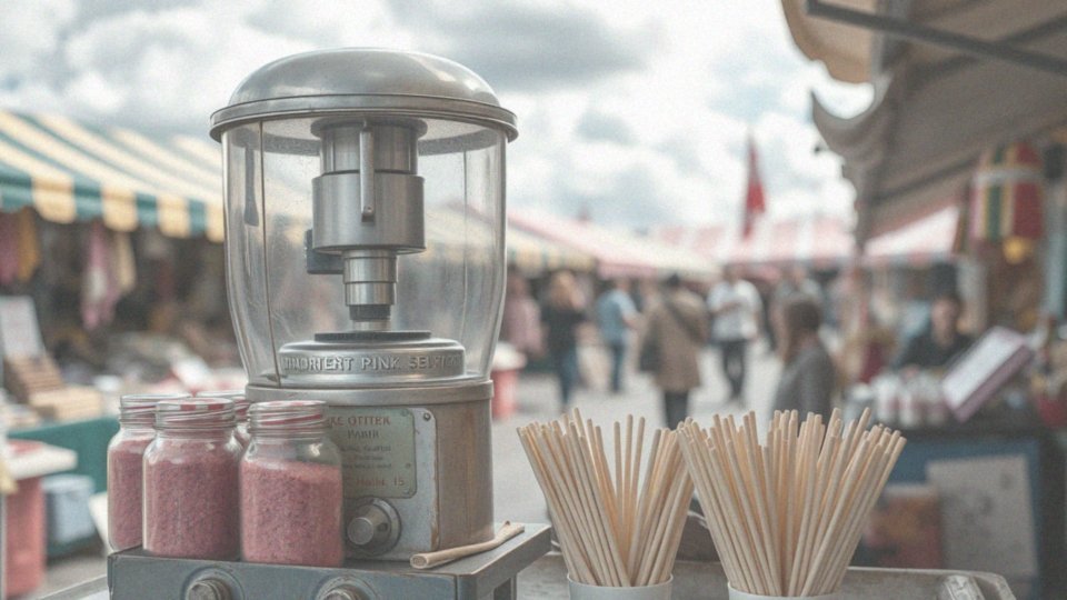 Jakie są tradycyjne metody produkcji waty cukrowej na patyku?