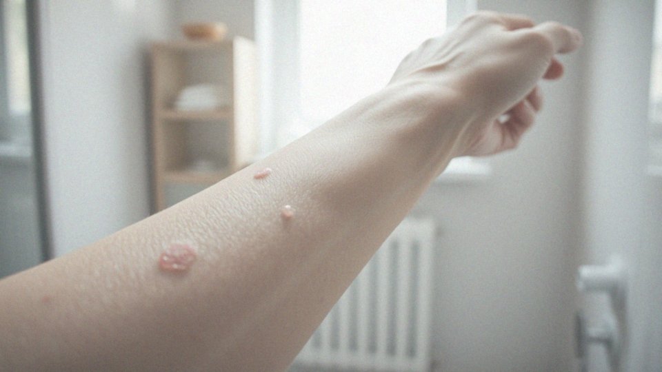 Jakie objawy mogą występować podczas procesu złuszczania skóry?