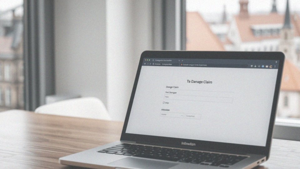 Jak zgłosić szkodę przez formularz online?