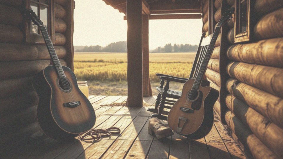 Jakie elementy składają się na muzykę country?