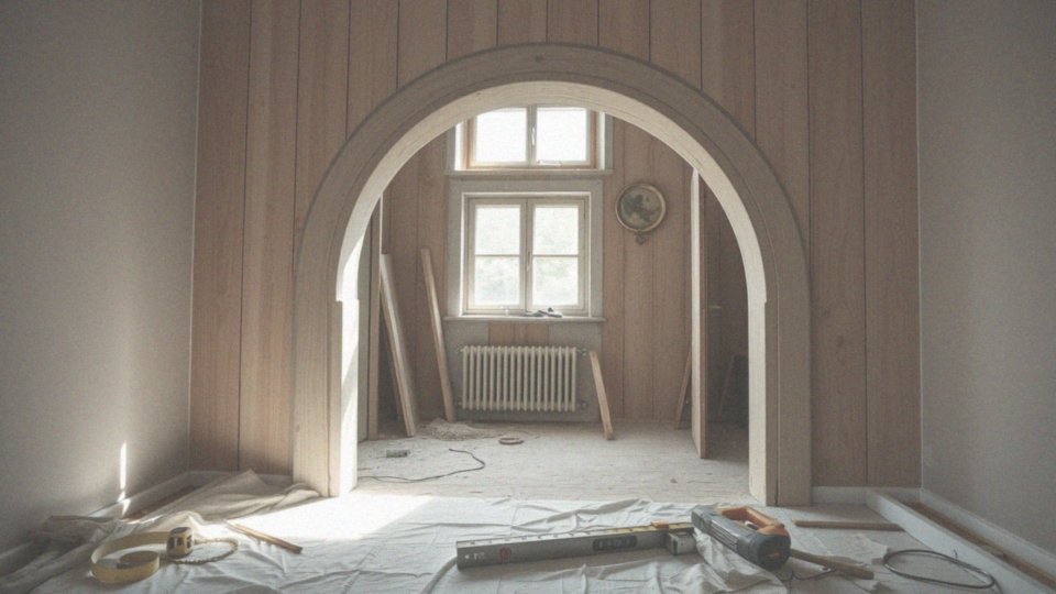 Jakie są najczęstsze problemy związane z montażem paneli na łuku drzwiowym?