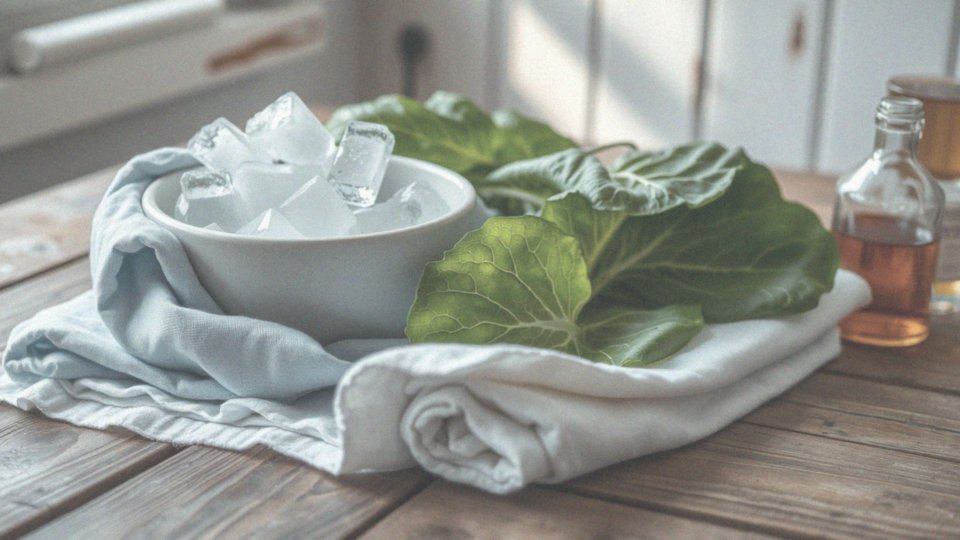 Jakie domowe sposoby pomagają w leczeniu siniaków?