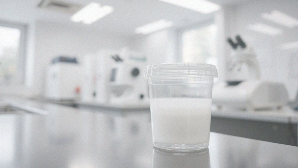 Jakie są zalety stosowania pojemnika na mocz sterylnego w diagnostyce?